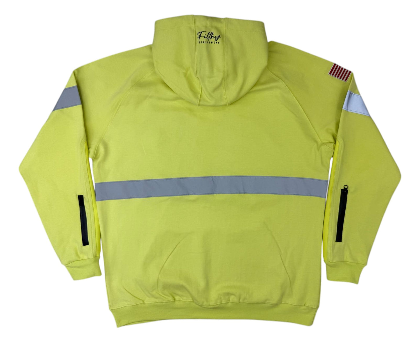 Hi-Vis hoodie with reflective