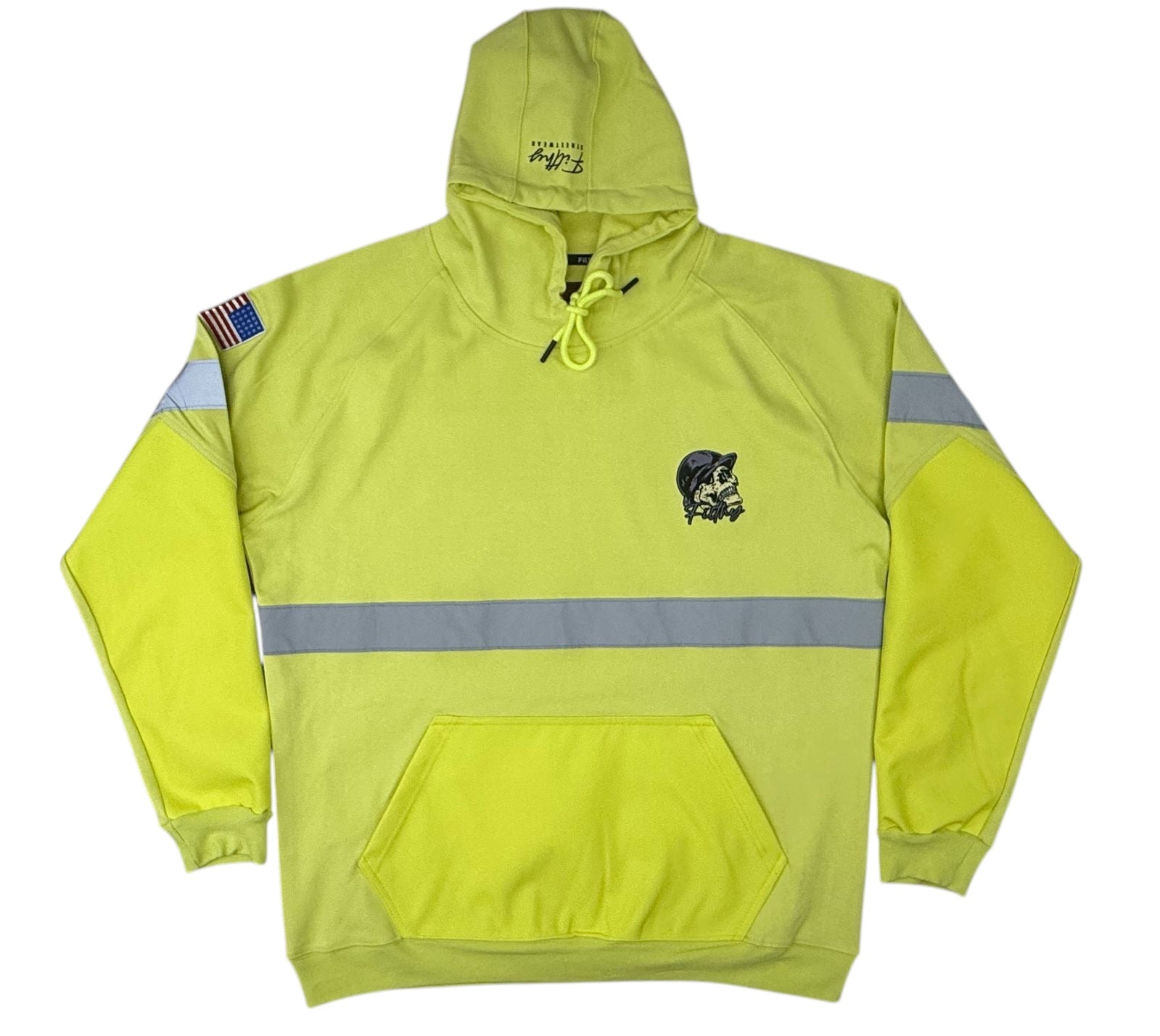 Hi-Vis hoodie with reflective