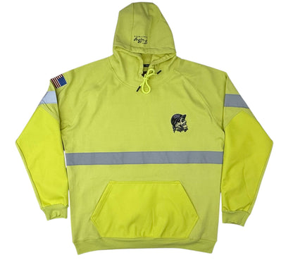 Hi-Vis hoodie with reflective