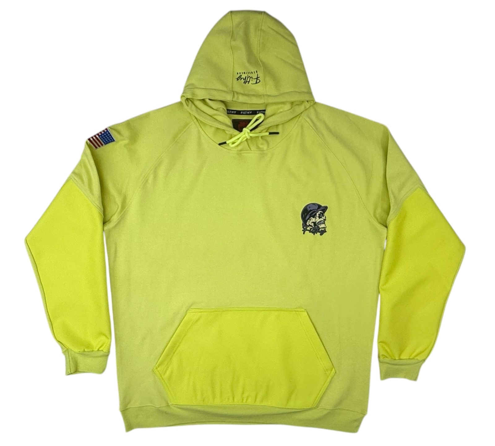 Hi-Vis Hoodie Non Reflective